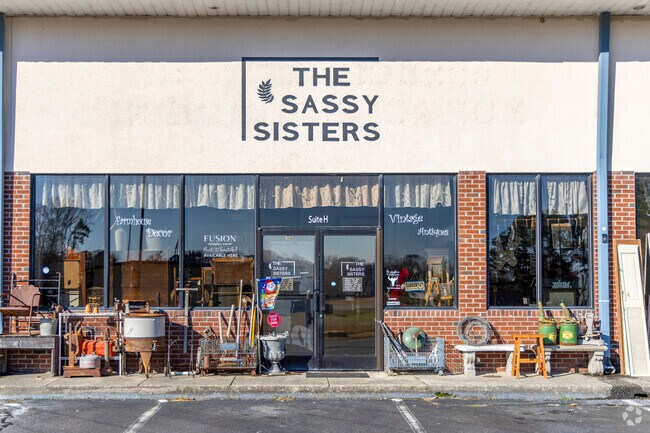 The Sassy Sisters antique shop in Windsor captivates with unique collectibles.