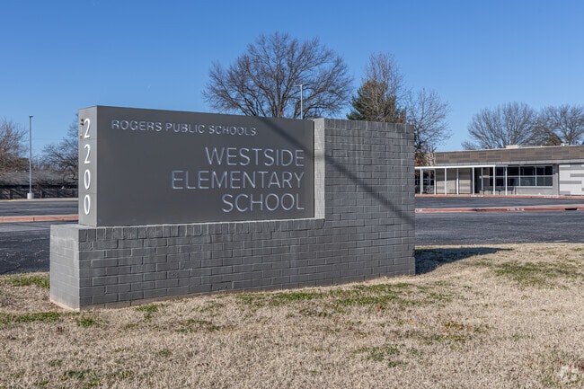 Westside Elementary School is located near Dixieland Road in Rogers.