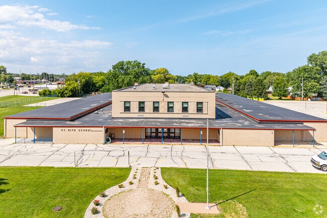 St. Rita Elementary School serves students from Pre-K through 8th grade.