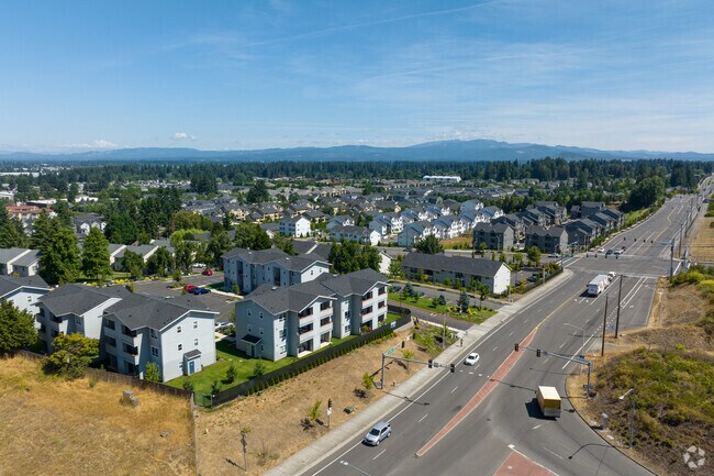 Modern apartment complexes are constantly being built in the Landover-Sharmel neighborhood.