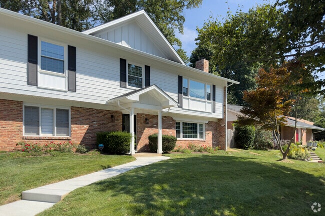 Homes in Forest Glen, an older community, have character and charm.