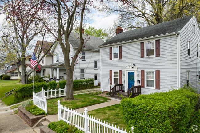 Homes neatly line the streets of North Lehman.