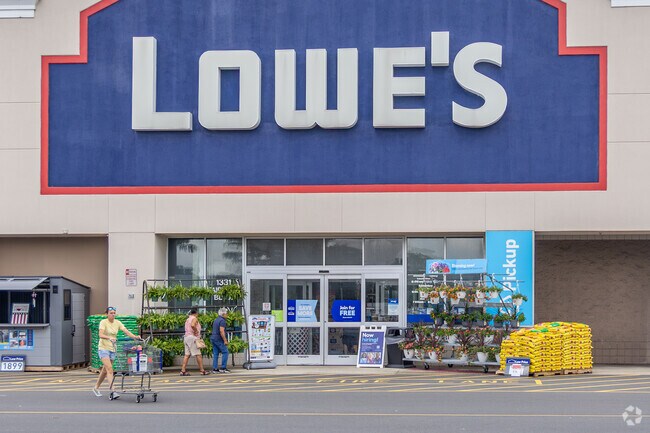 Lowe's is the largest big box home improvement store around Delanco.