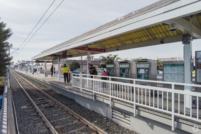 Florence-Graham residents can jump on the A Line to get around town.