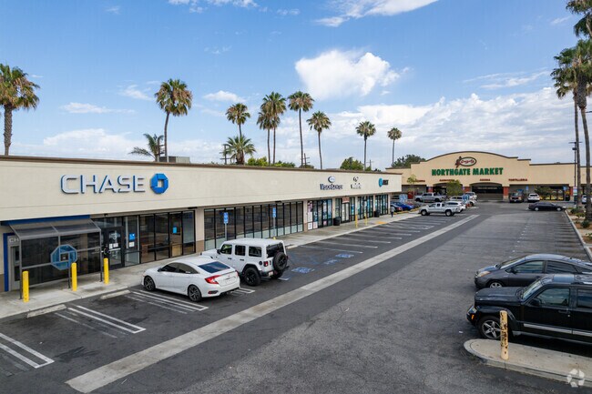 Wilmington Plaza Shopping Center includes the popular grocery store, Northgate Market.