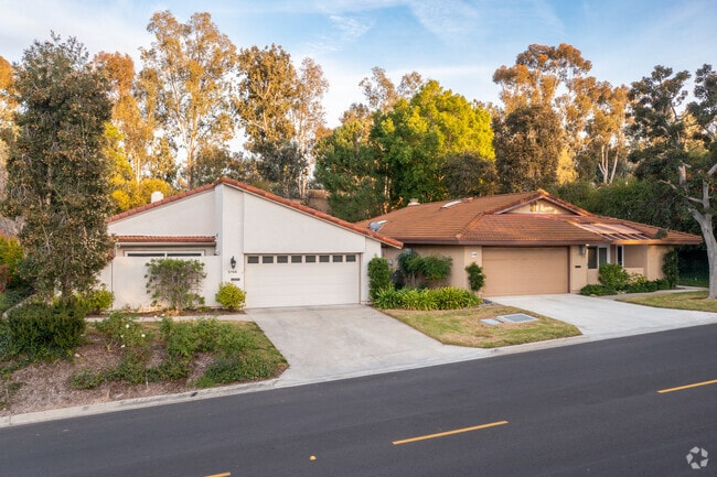 Single-family homes in Laguna Woods often feature Mission Revival architecture.