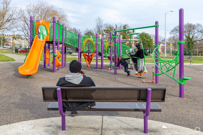 Chinquapin Park is also equipped with a colorful playground safe for children ages 12 and under.