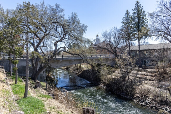 Spies Riverfront Park offers beautiful views of the Otter Tail River just steps from downtown Fergus Falls.