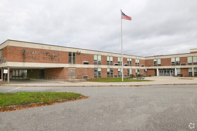 Bellamy Middle School is an option for children in the Sandy Hill area.