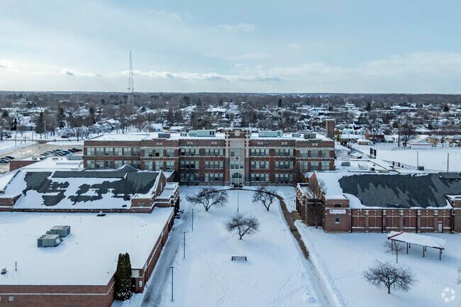 Children can easily walk or bike to Handy Middle School.