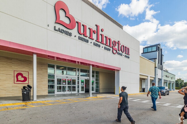 Burlington at Fort Lauderdale Plaza near Boulevard Woods North offers great finds.