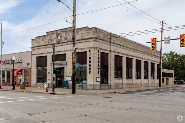 The Cleveland Public Library in Mount Pleasant operates out of a former bank.