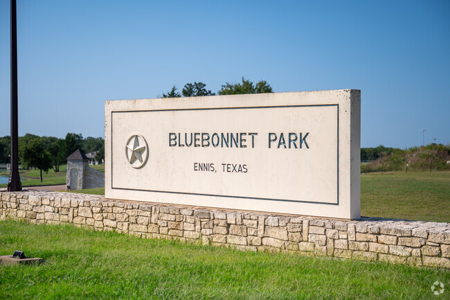 Bluebonnet Park in Ennis is a scenic spot famous for its vibrant bluebonnet displays in spring.