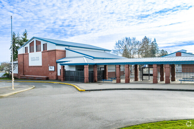 Olivia Park Elementary School is in the Everett Mall South neighborhood district of Everett, WA.