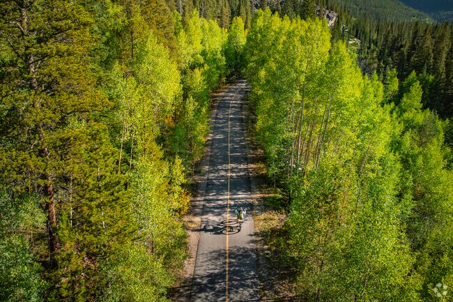 In Copper Mountain, you can take the trail from Copper to Frisco and enjoy the changing aspens.
