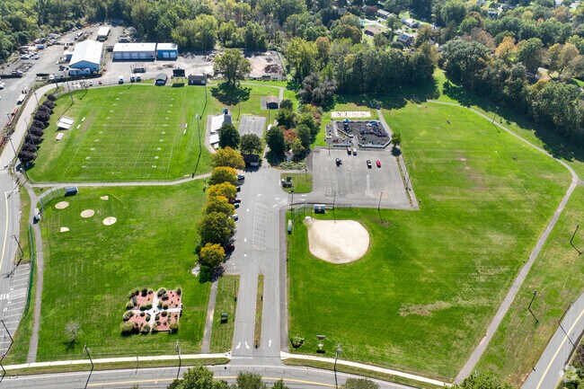 Pierson Park in Cromwell offers football and baseball fields and a playground.