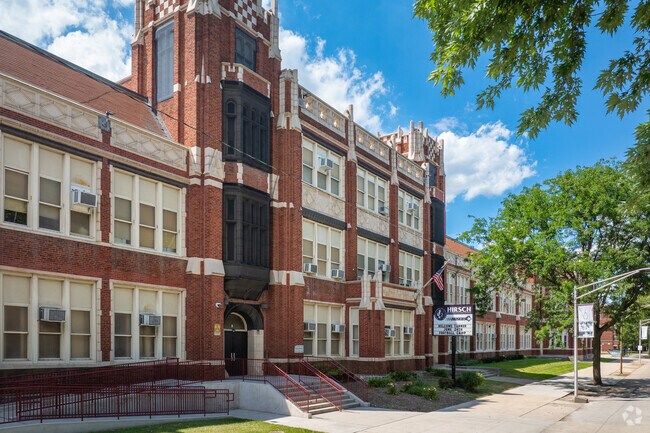 Emil Hirsch Metropolitan High School is a public four year magnet school in Grand Crossing.
