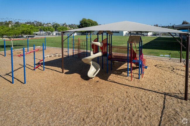 The new playground at Vista Academy Of Visual And Performing Arts in Vista.