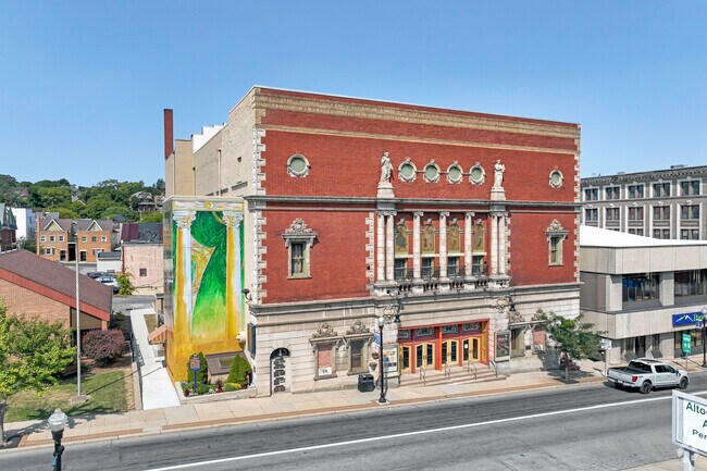 Mishler Theatre, is preserving one of the remaining links to the area's cultural past.