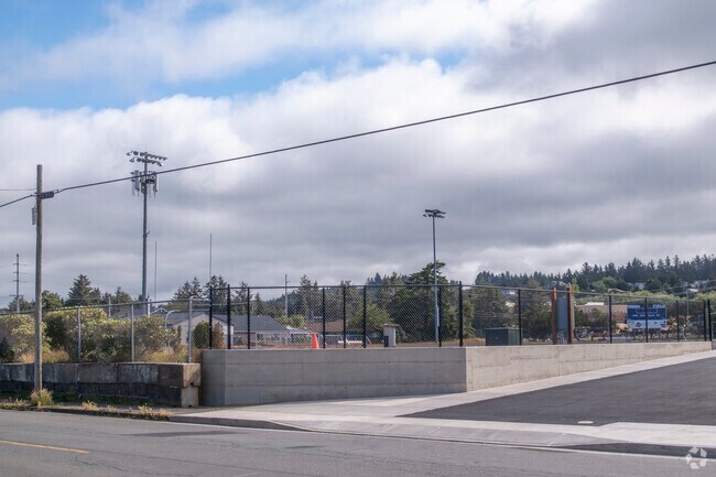 The Football field of Newport High is where players train to be the best.