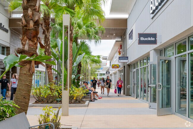 In Indigo you can shop till you drop or grab a snack at Tanger Outlets.