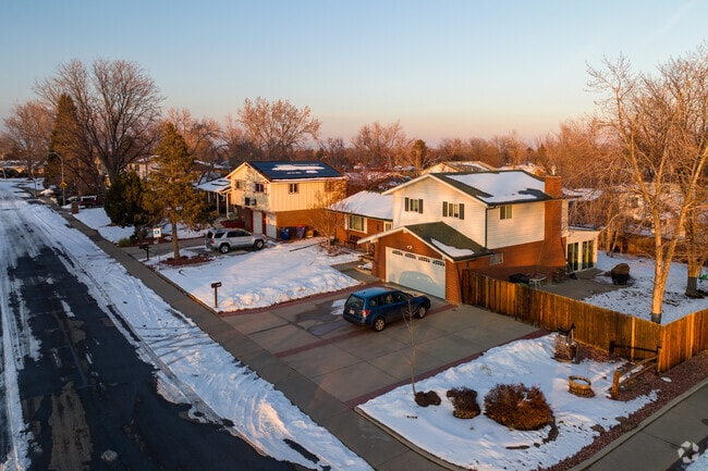 Split-level homes sit near Kendrick Lake Park in Lakewood.