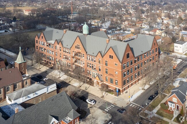 Burnside Elementary School serves grades K-8 and received a C- from Niche.