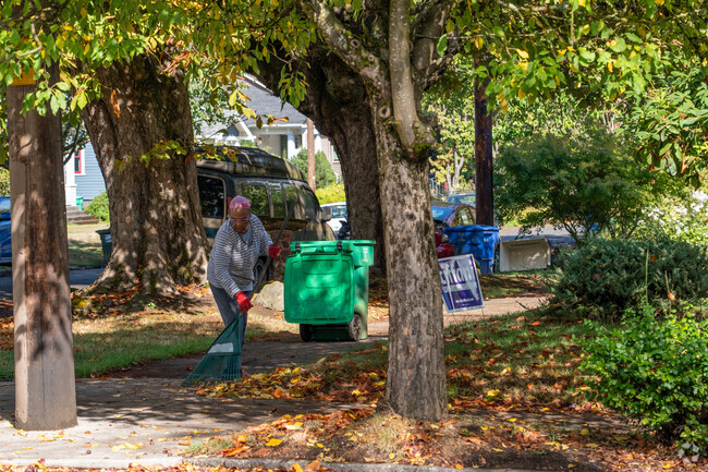 Residents take pride in maintaining their yards in the Alameda neighborhood.