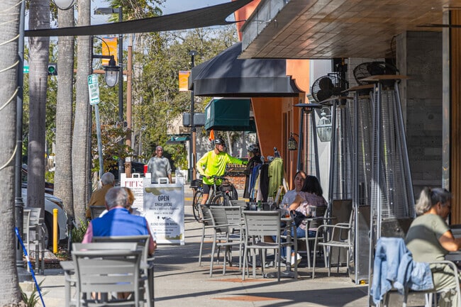 Arlington Park is a charming neighborhood characterized by its tree-lined streets and shops.