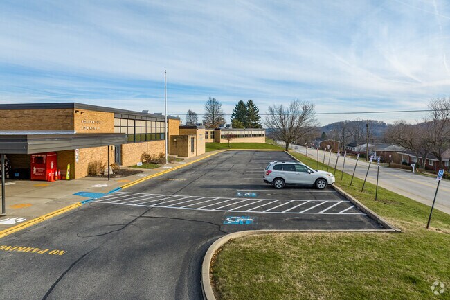 Parking at Rostraver Elementary School is very convenient.