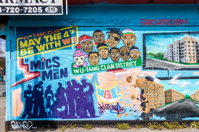 The Wu Tang Clan is synonymous with the neighborhood of Park Hill.