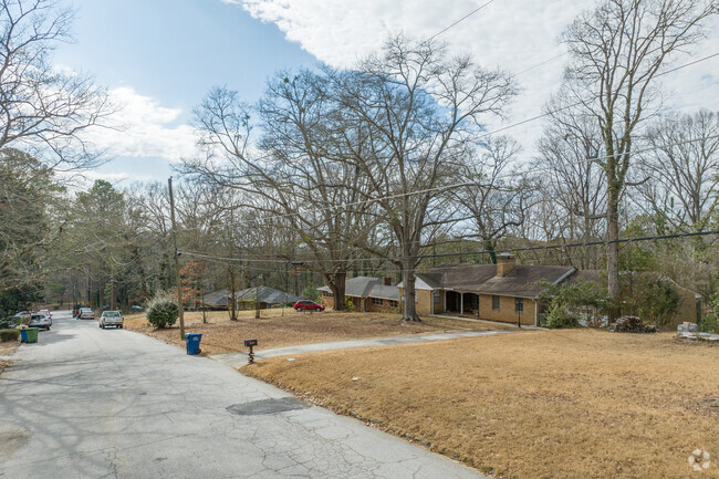 Brick ranch homes are in abundance in Adams Park.