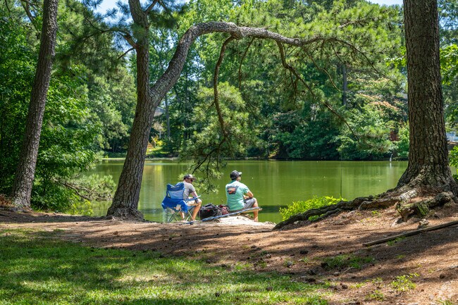 Pass the long summer days fishing at Pembroke Meadows Lake Park.