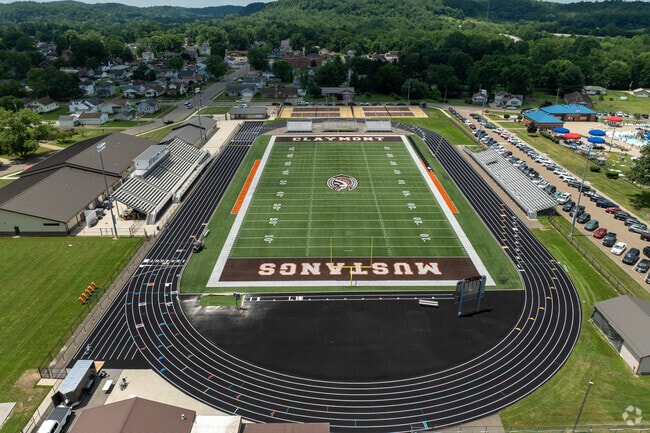 Claymont Stadium is home to the Mustangs in Uhrichsville, Ohio.