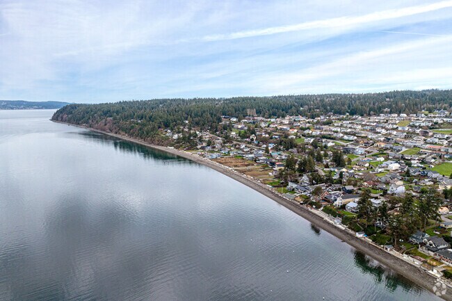 Camano experiences more sun and less rain than other parts of the state.