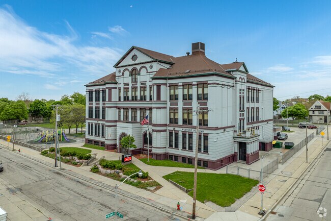 Students can enjoy the beautiful campus at Westside Academy.