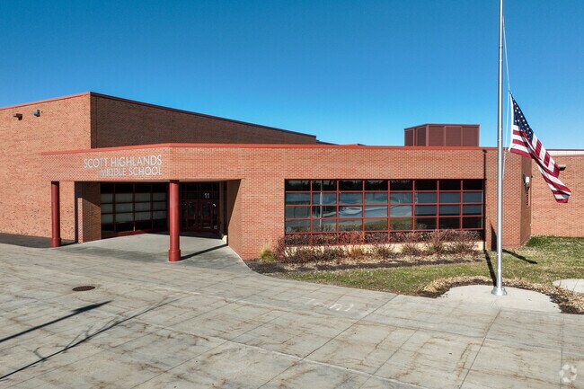 Scott Highlands Middle School is in Apple Valley, MN.
