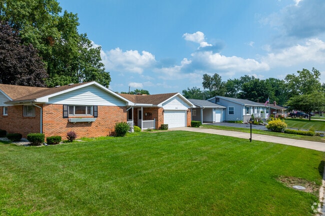 Homes in Terrace Meadows have large yards.