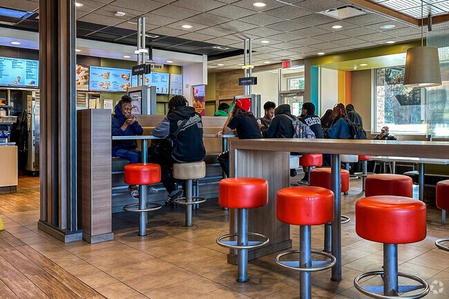 McDonald's is very popular for a quick meal in Norview Heights.
