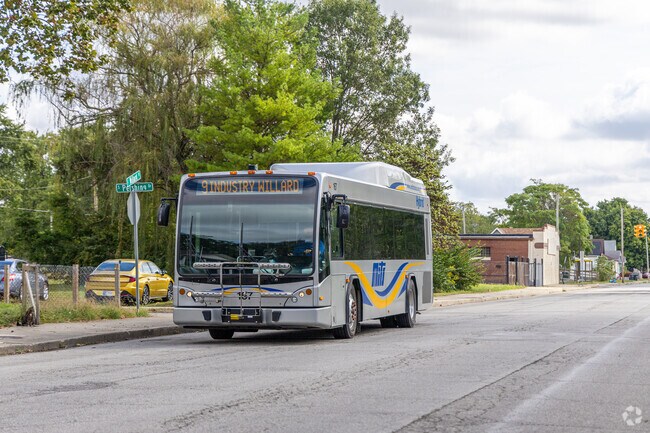 The MITS provides bus transportation throughout the Industry neighborhood of Muncie, IN.