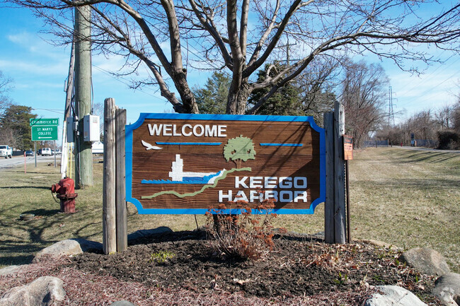 Welcome to Keego Harbor Sign