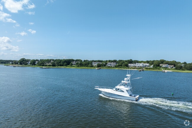 Osterville residents take in the Cape Cod scenic spots by water.