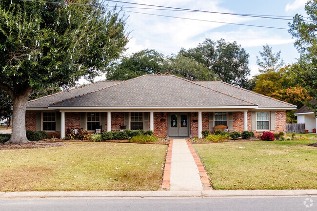 Brick Acadian-style homes are a unique option for potential homebuyers in Oaklawn.