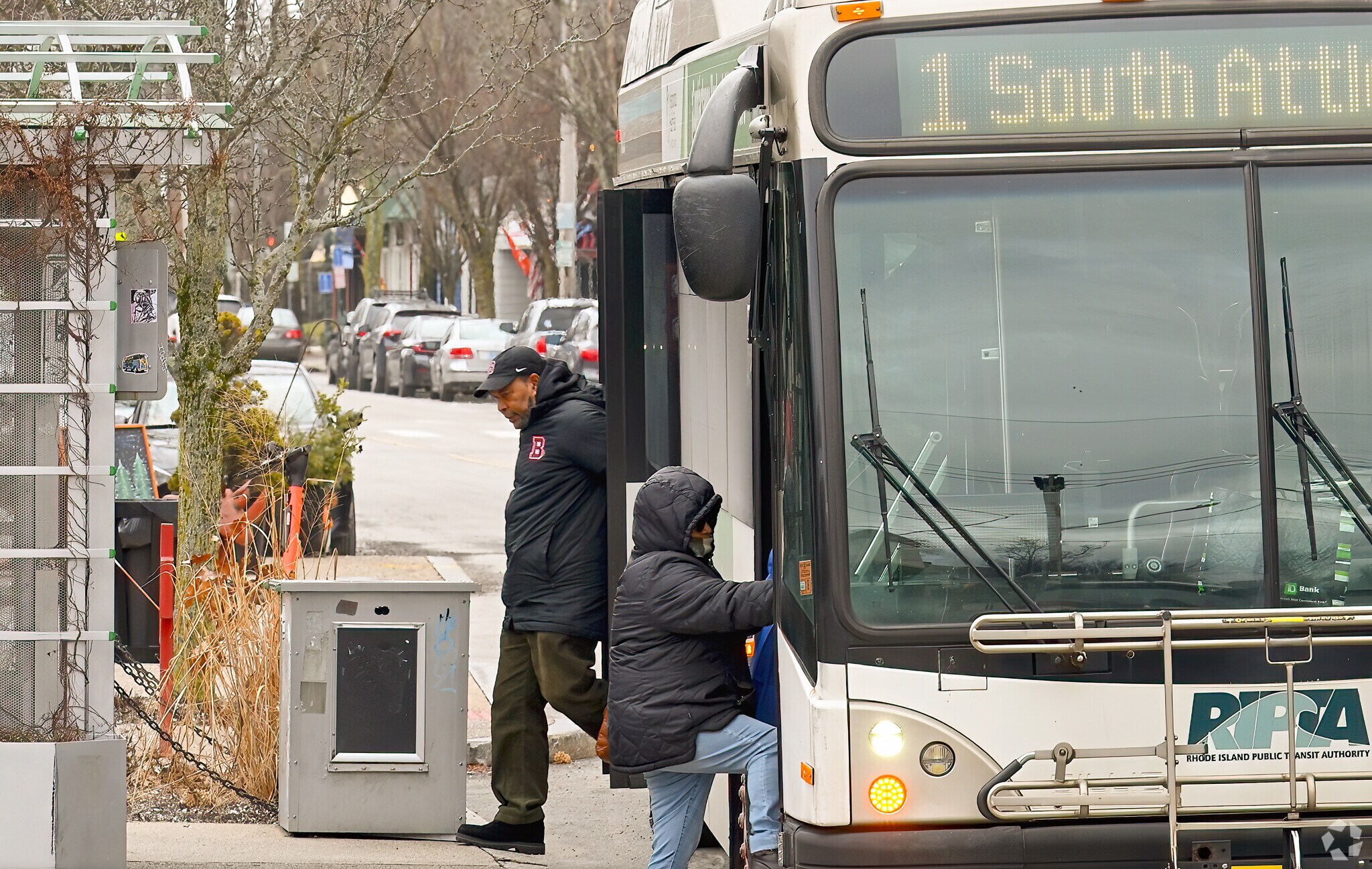 Busses in Blackstone run along Hope Street, Blackstone Boulevard and part of Elmgrove Avenue.