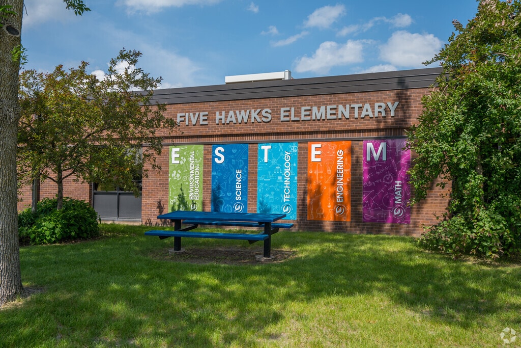Five Hawks Elementary is an E-STEM school
