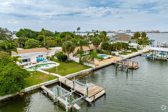 Imagine having your swimming pool and boat right in your backyard in Old Bay District.
