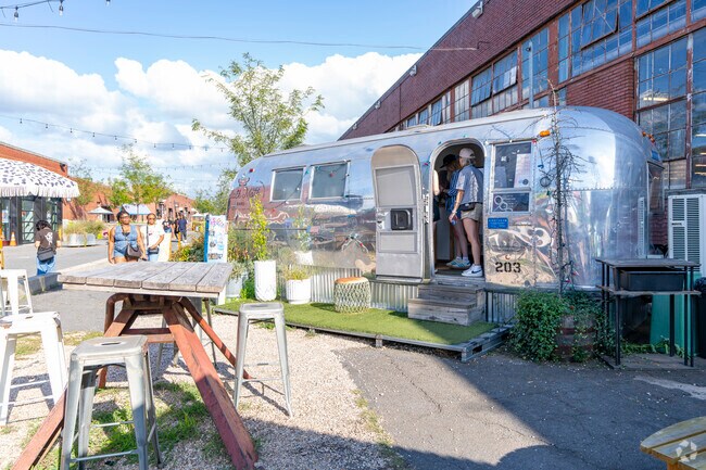 Black Moth Bars has been a staple of Tryon Hills as part of Camp North End since its inception.