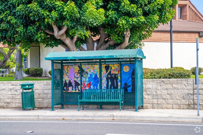Public transit is present throughout Midtown Ventura.