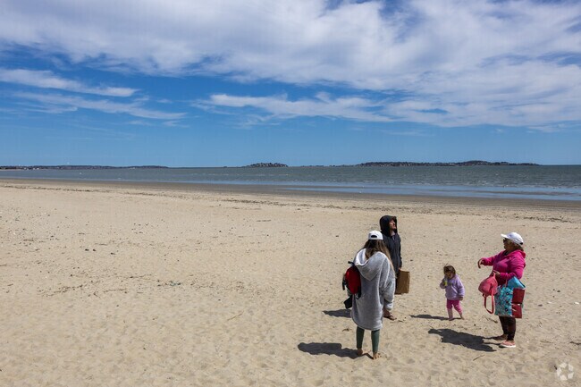 Revere Beach near Beachmont is a popular spot to bring your family any time of the year.