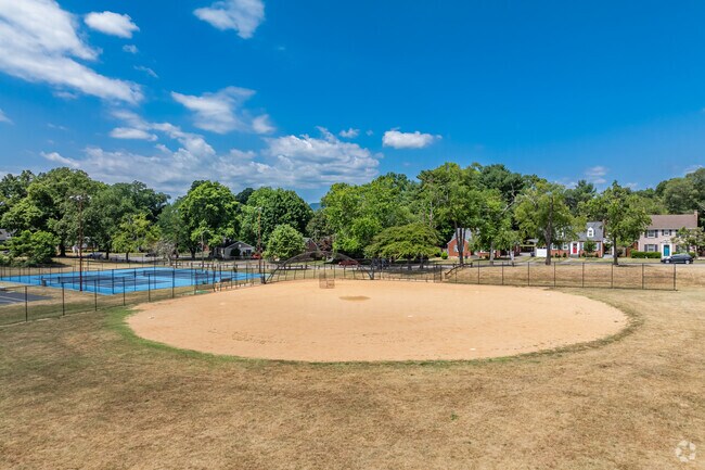 Play nine innings at one of Raleigh Court Parks two baseball fields.